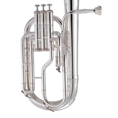John Packer JP372S Sterling Key of Eb Tenor Horn w/Pro Case, Mouthpiece & Ultra Pure Valve Oil image 2