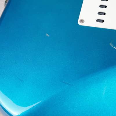 Squier CST-55 JV Stratocaster Reissue MIJ 1983 Lake Placid Blue Vintage Fender Japan w/ Bag image 16