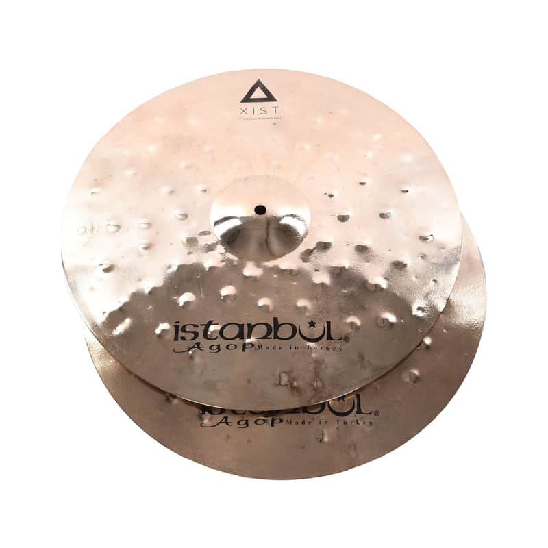 Istanbul Agop XIST 17" Dry Dark Brilliant Hi Hats (XDDBH17) - Free Shipping! image 1