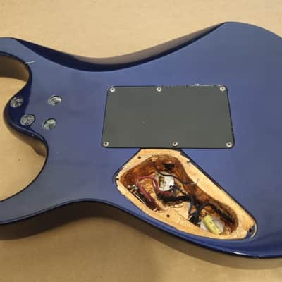 Ibanez RG Japan Electric Guitar Body Loaded Floyd Rose, Pots Purple Gold MIJ image 7
