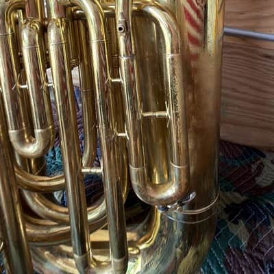 Conn 10J Tuba 1962 - Brass Lacquer image 5