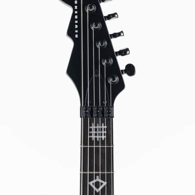 Reverend Vernon Reid Signature The Darque Electric Guitar - Satin Midnight Black image 10