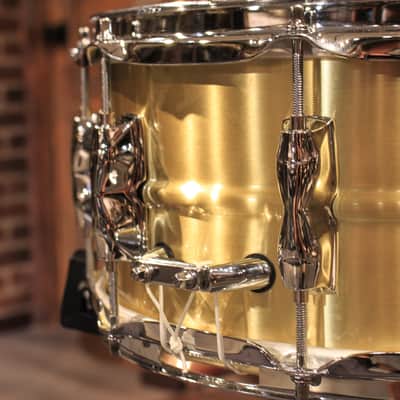 Yamaha Recording 6.5x14 Brass Snare Drum - Demo! image 4