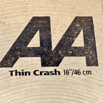 Don’t pay £389!! Signed by JOJO MAYER 18" Sabian AA THIN Crash 1400g image 2
