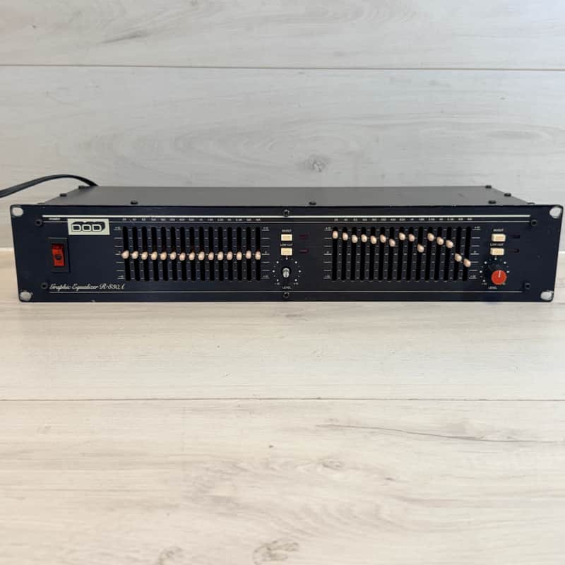 DOD R-830A Dual-Channel 15-Band Graphic Equalizer Rackmount EQ 1988–1990 image 1