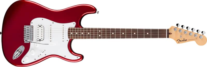 FENDER - Standard Stratocaster HSS Laurel Fingerboard White Pickguard Candy Cola - 0266440571 image 1