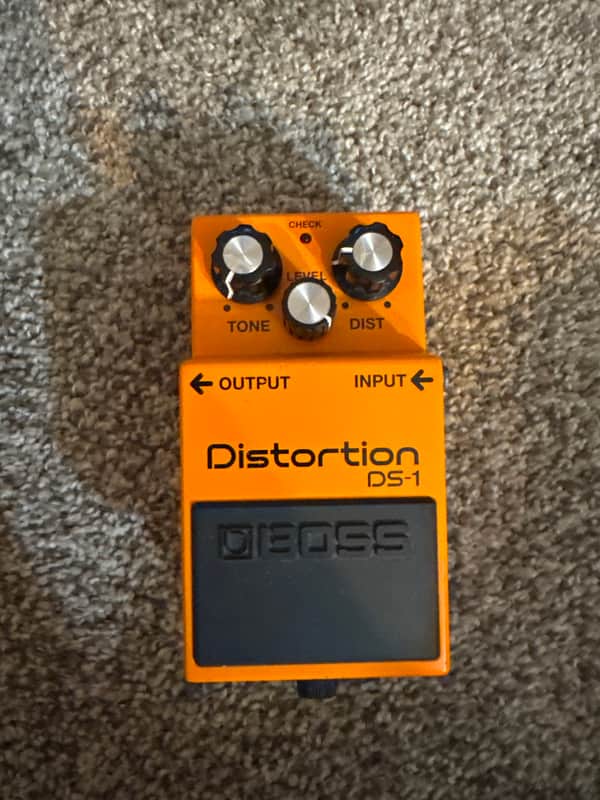 Boss DS-1 Distortion (Silver Label) 1994 - Present - Orange image 1