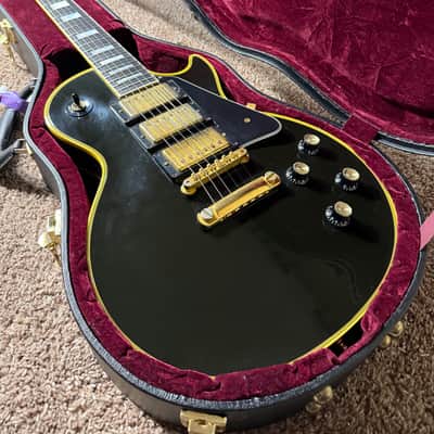 Gibson 1999 Custom Shop Historic Collection 3-Pickup '57 Les Paul Custom Black Beauty Reissue - Ebony image 11