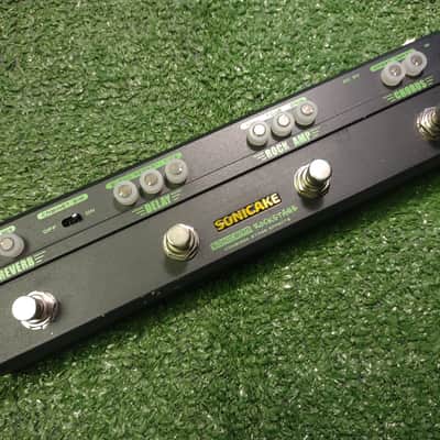 SONICAKE Sonibar Rock Stage 4 Pedals in 1 - Reverb Delay Rock Amp and Chorus image 1