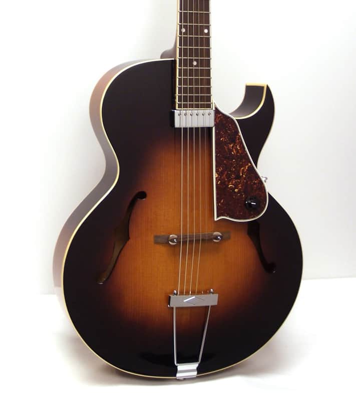 The Loar LH-350-VS Mini-Humbucker Archtop Hollowbody Acoustic