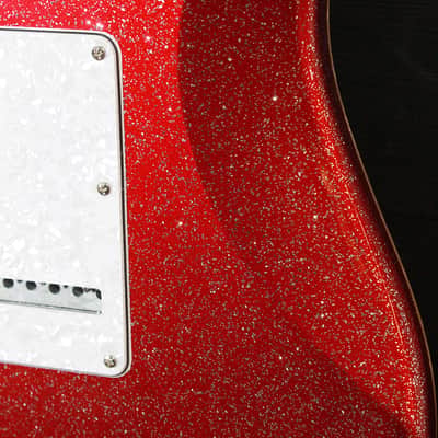 Jet JS-500 RDS Red Sparkle S-Style Deluxe Soft Case Included image 23
