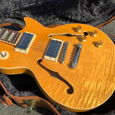 Gibson Memphis ES-Les Paul 2016 - Transparent Amber image 18