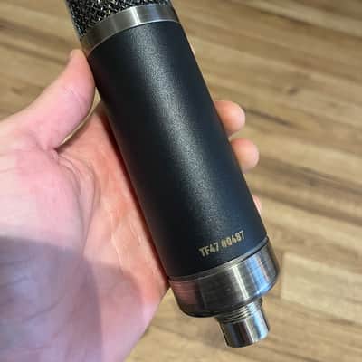 Telefunken TF47 Large Diaphragm Multipattern Tube Condenser Microphone 2019 - Black image 10