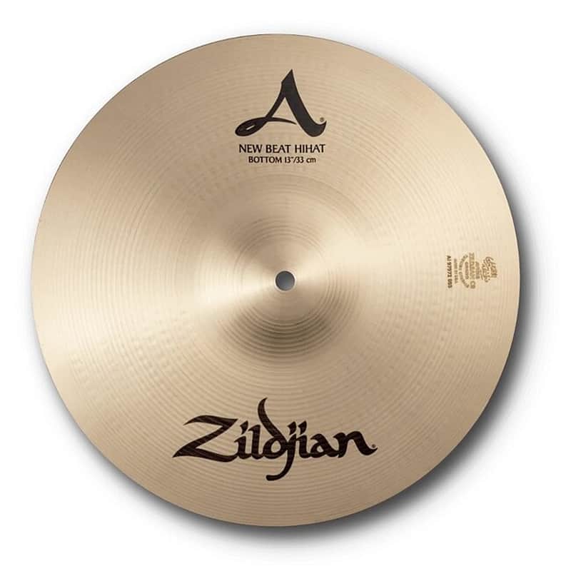 ZILDJIAN A Zildjian New Beat Hats Hi-Hat Bottom 13 Becken (nur Unterteil) -  traditional image 1