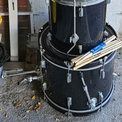 Various Drum Equipment, Full Acoustic Drumkit with Cymbals, Pedals, bags etc, See Description for full details image 3