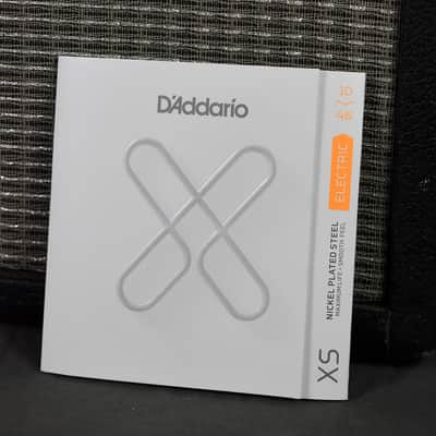 D'Addario XS Electric Coated Nickel Plated Steel Strings - Regular Light (10-46) image 1