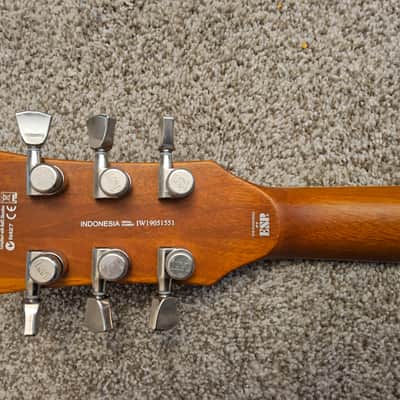 ESP LTD EC-1000T Honey Burst Satin Fishman Fluence 2019 image 9