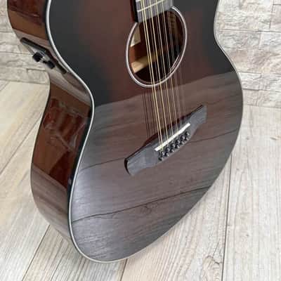 Ibanez AEG5012DVH 12 String Acoustic Electric Guitar - Dark Violin Burst, aeg-5012-DVH image 1