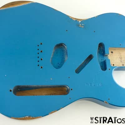 Fender Custom Shop 63 Relic Telecaster BODY Tele Nitro Butterscotch Blonde image 1