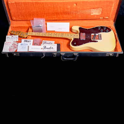 Vintage Fender 70s Telecaster Custom with Maple Fretboard | 1978 | Blonde image 19