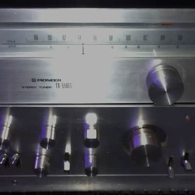 Pioneer SA-9900 Integrated Amplifier W/ TX5500 II Tuner - Vintage 1976 Silverface image 1