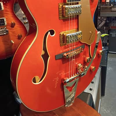 Gretsch Synchromatic Nashville Hollow-Body Single Cutaway 2025 - Present - '50s Orange Stain image 9