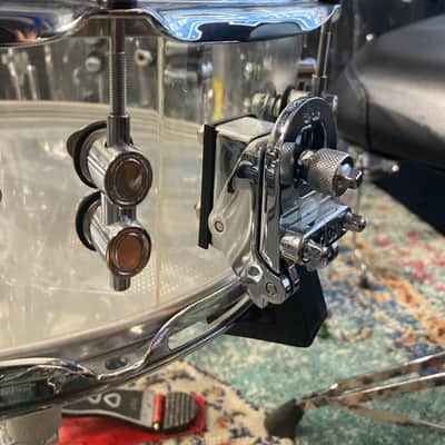 Zak Starkey's The WHO, 2010 Super Bowl Halftime Show, DW-Zildjian Custom Clear Acrylic Complete Drum Set. Authenticated! image 22