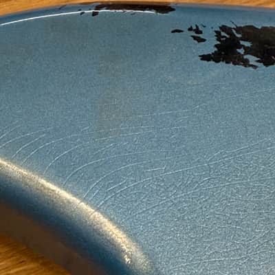Kohlin Guitars JZ Offset replacement body Nitro Aged Lake Placid Blue Made in Sweden image 15