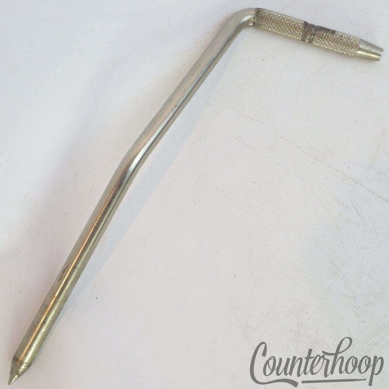 Ludwig Folding Bass Drum L Spur Nickel Gull-Wing Vintage 60s Super Classic Left — main photograph