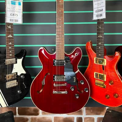 Guild Starfire I DC Cherry Red 2022 Semi-Hollow Electric Guitar image 2