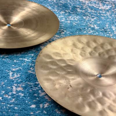 1998 12” Zildjian REMIX HIHATS 664g 965g image 14