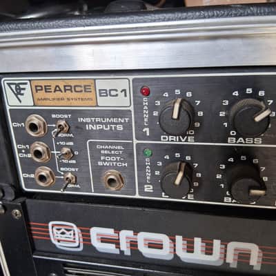 Legendary Pearce BC1 Bass Preamp Only! Free Shipping! image 4