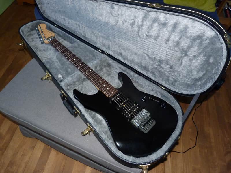 USA Fender Showmaster Highway one, 2003, Black Satin | Reverb
