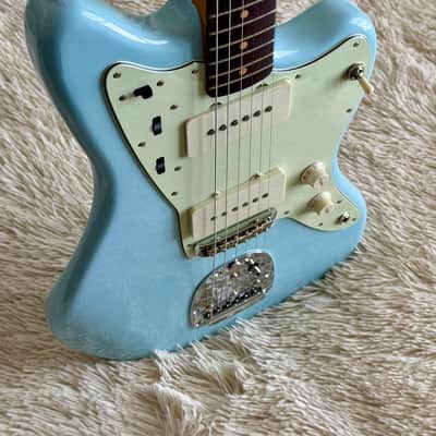 Fender Vintera III Mid '60s Jazzmaster Sonic Blue Electric Guitar image 13