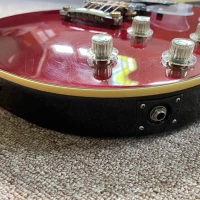DeArmond M-77 2001 Electric Guitar - Wine Red image 6