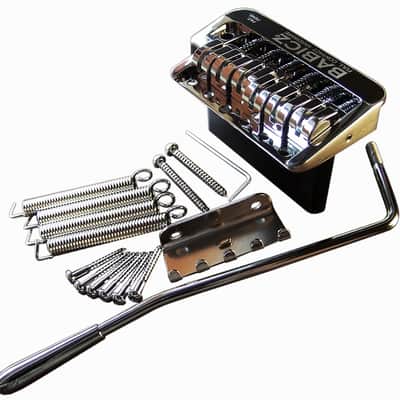 Babicz Full Contact Hardware FCH Strat Tremolo Chrome Bridge, image 1