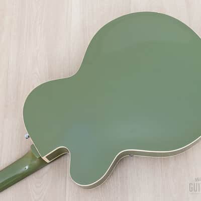 1958 Gretsch 6125 Single Anniversary Smoke Green w/ Trestle Bracing, PAF FilterTron, Tone Twister Vibrato & Case image 16