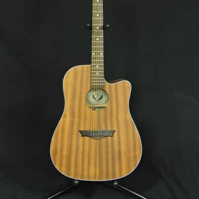 Dean AXS Dread Cutaway Acoustic-Electric Mahogany