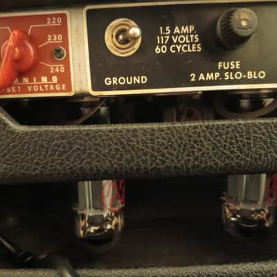 Fender BAND MASTER Blackface 1968 - État correct image 5