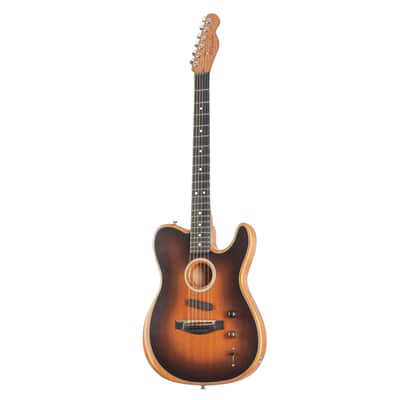 Fender American Acoustasonic Telecaster (Sunburst) - Acoustic Guitar image 9
