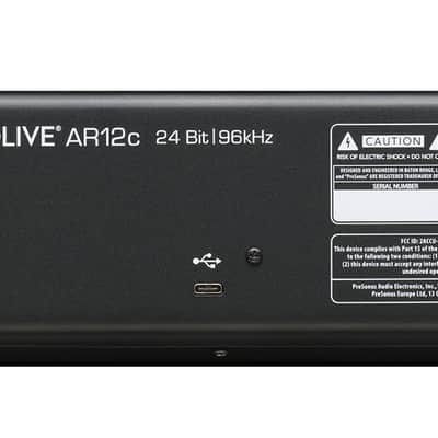 PRESONUS StudioLive SLM AR12C 12 Channel Mixer 14 Input USB Recording Interface image 4