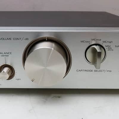 LUXMAN C-02 INTEGRATED PREAMPLIFIER ( PRE-AMP ) FULLY SERVICED RECAPPED image 5