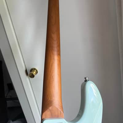 Sterling StingRay Ray34HH Daphne Blue Roasted Maple Neck image 7