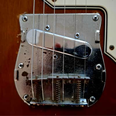 Stunning Vintage Aria Telecaster Thinline 1972-74 - Natural Made In Japan image 4