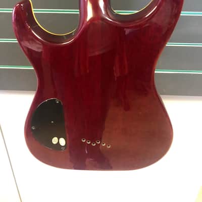 Washburn X-50 Quilted Wine Burst 2004 Electric Guitar image 8