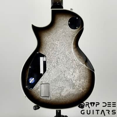 ESP Original Series Eclipse Custom Electric Guitar w/ Case - Silver Liquid Metal Burst image 14