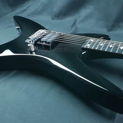 B.C. Rich Chuck Schuldiner Tribute Stealth 2008 Onyx Black Neck Thru Dimarzio X2N Death + Hardcase image 8