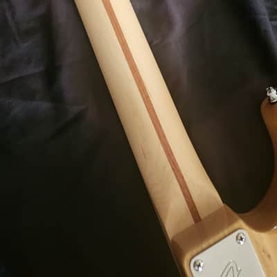 Stratocaster 2021 Ash Natural Gloss w HSC Custom Build Rails Strat non-Fender Blonde image 17