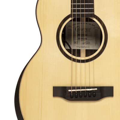 Crafter Mino Shape Acoustic Electric Guitar w/ Gig Bag - Engelmann - MINO ROSE image 4