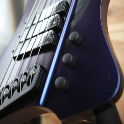 Dingwall D-Roc Standard 5-String - Matte Blue to Purple Colorshift image 7